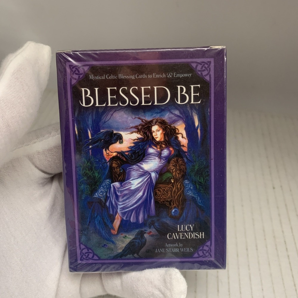 New Blessed Be Tarot Cards Celtic Blessing Oracle 46 Card Deck & Guide Book 2018